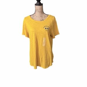 Old Navy Everywear Mustard Tee